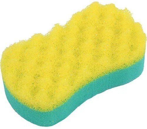 Губка для тела"Королева чистоты" Массажная двухслойная Арт-0419 Губка для тела"Королева чистоты" Массажная двухслойная Арт-0419