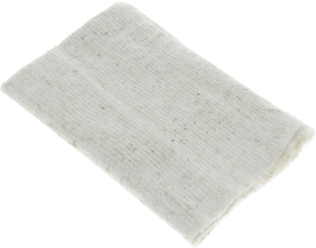 Салфетка для пола АСТ 50х60 Белая в упаковке Салфетка для пола АСТ 50х60 Белая в упаковке