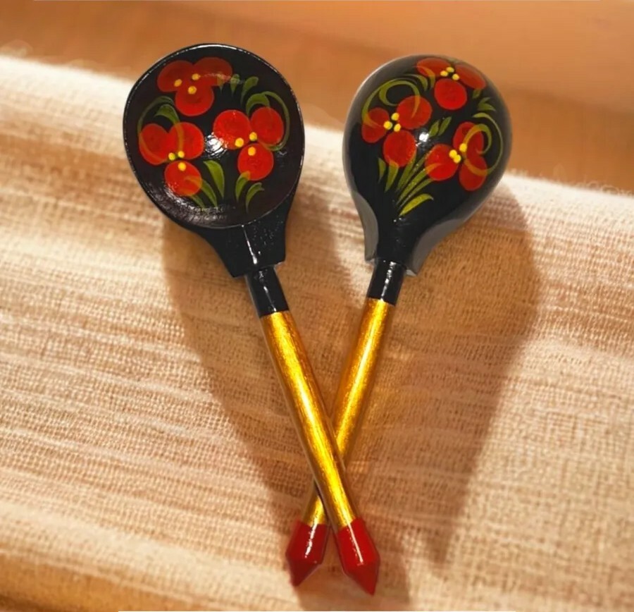 "Хохлома" Ложка столовая Арт-1112 "Хохлома" Ложка столовая Арт-1112