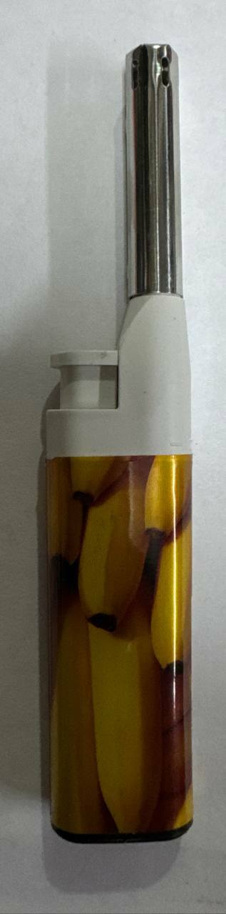 Зажигалка для плит газовая пистолетом с рисунком Арт-1211