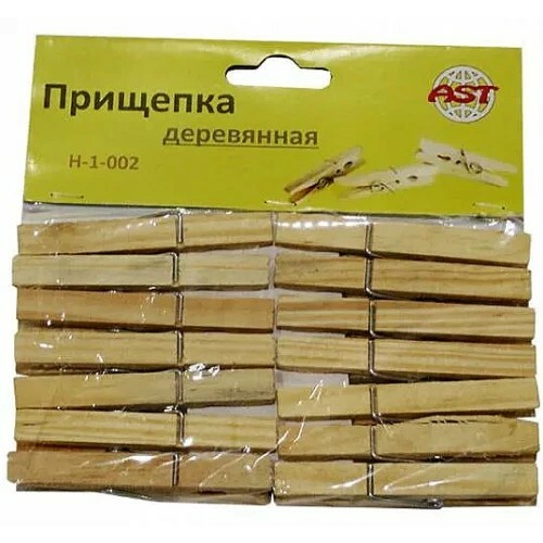 Прищепки деревянные 14 шт Прищепки деревянные 14 шт