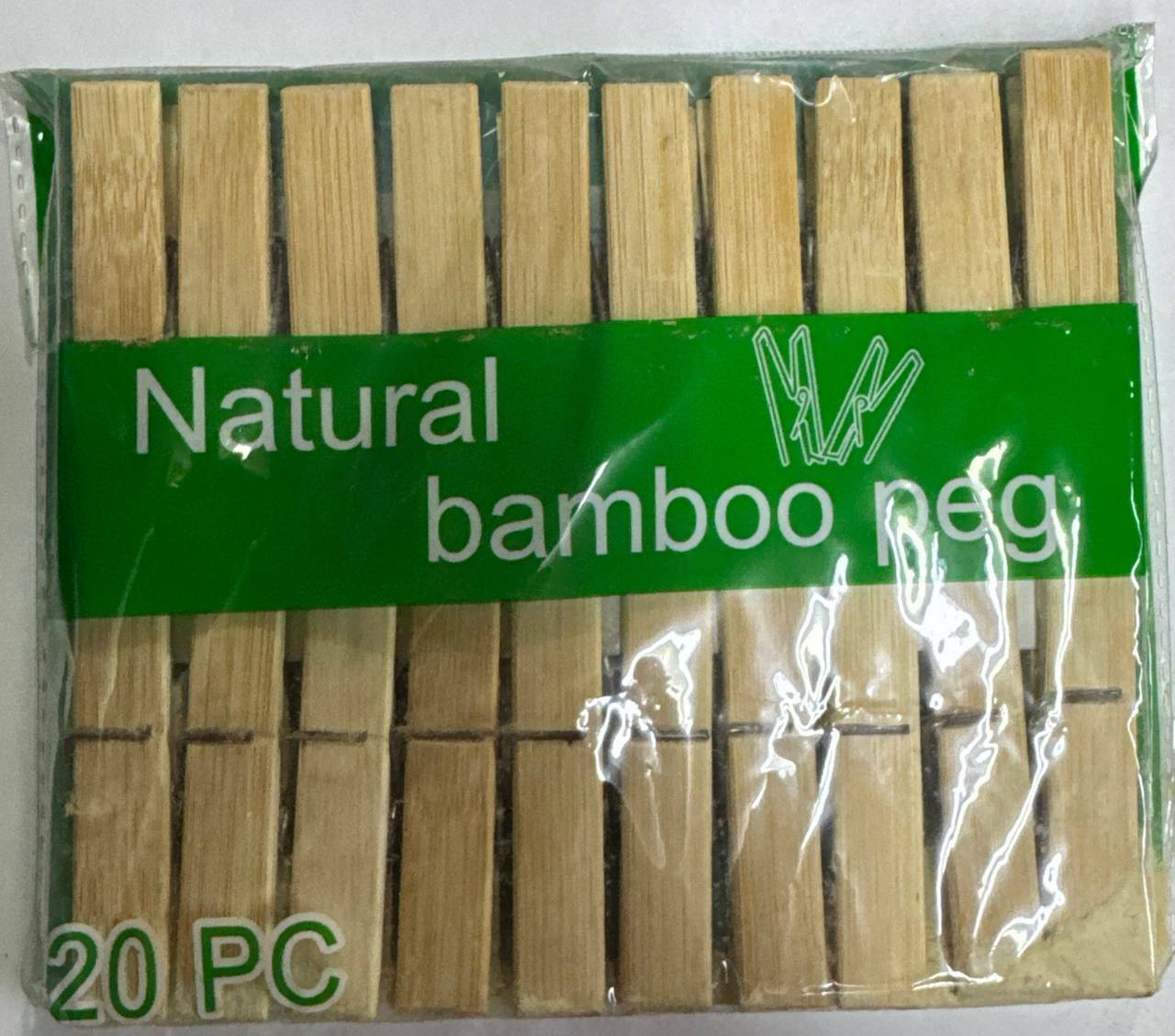 Прищепки бельевые деревянные 20 шт.