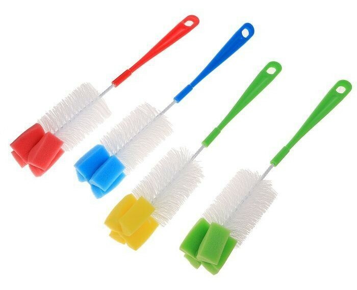 Ерш бутылочный с губкой 40см Арт-0914