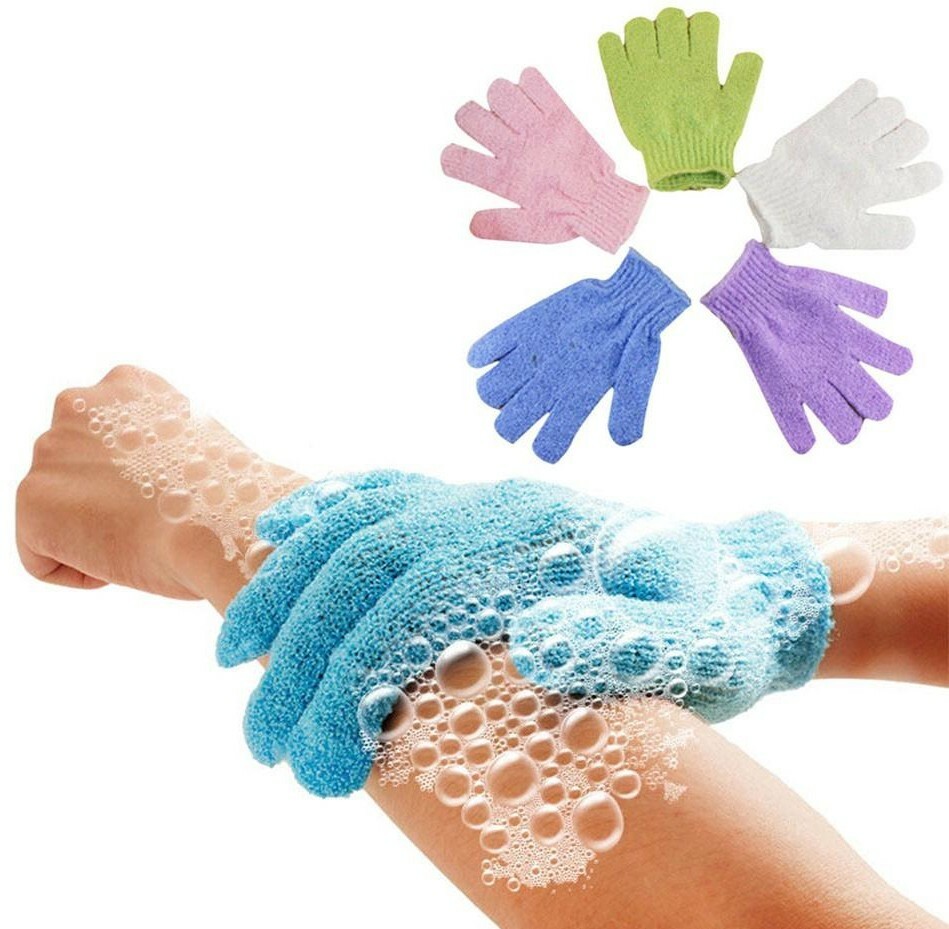 Перчатка нейлоновая для мытья тела Перчатка нейлоновая для мытья тела