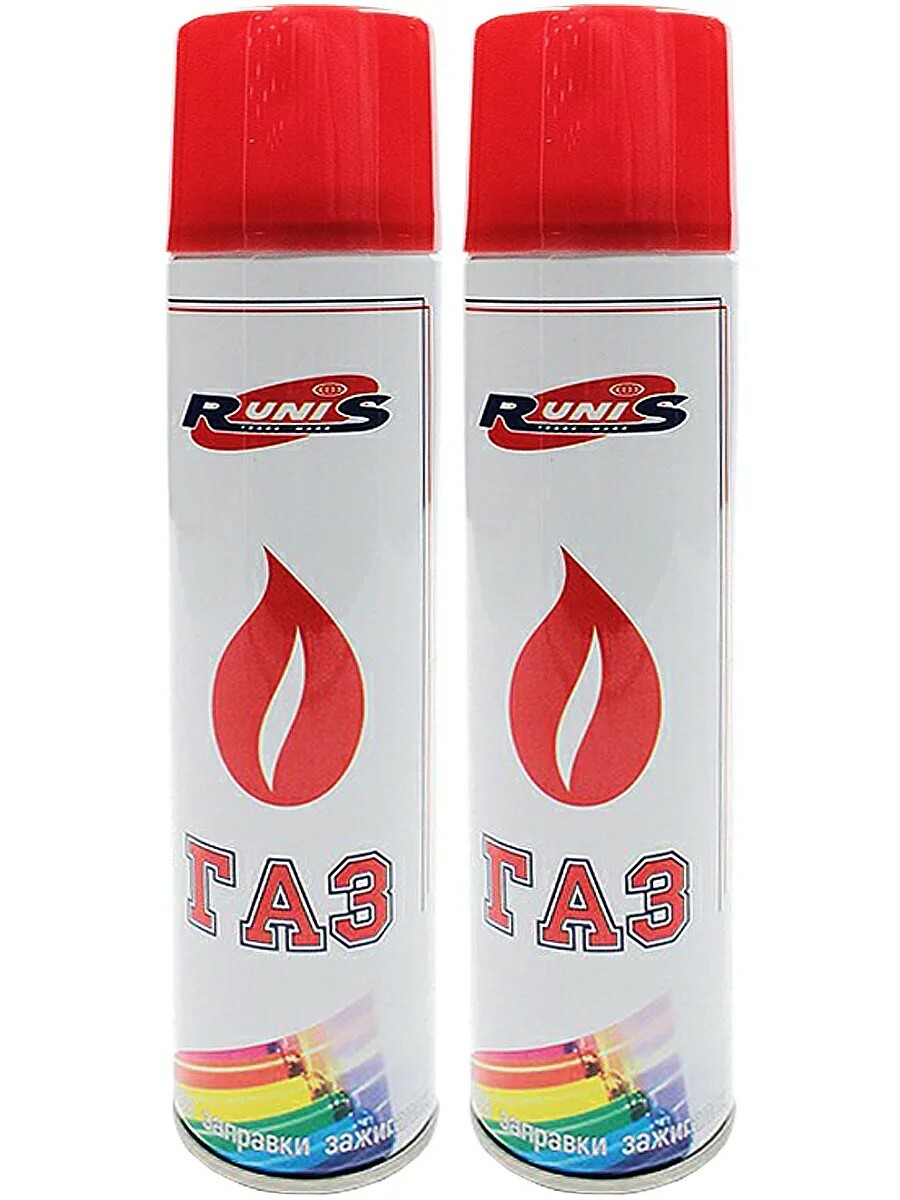 Газ Рунис алюминевый балон 270 мл Арт-1254