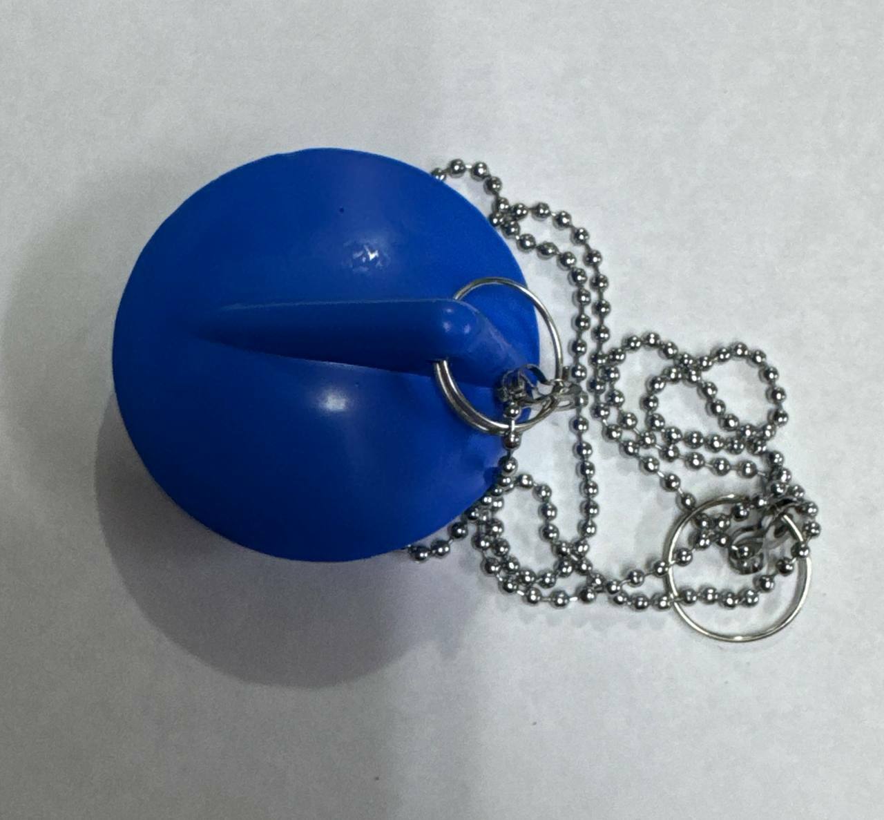 Пробка Зоби Синяя 1Сорт д/ванны с цепочкой