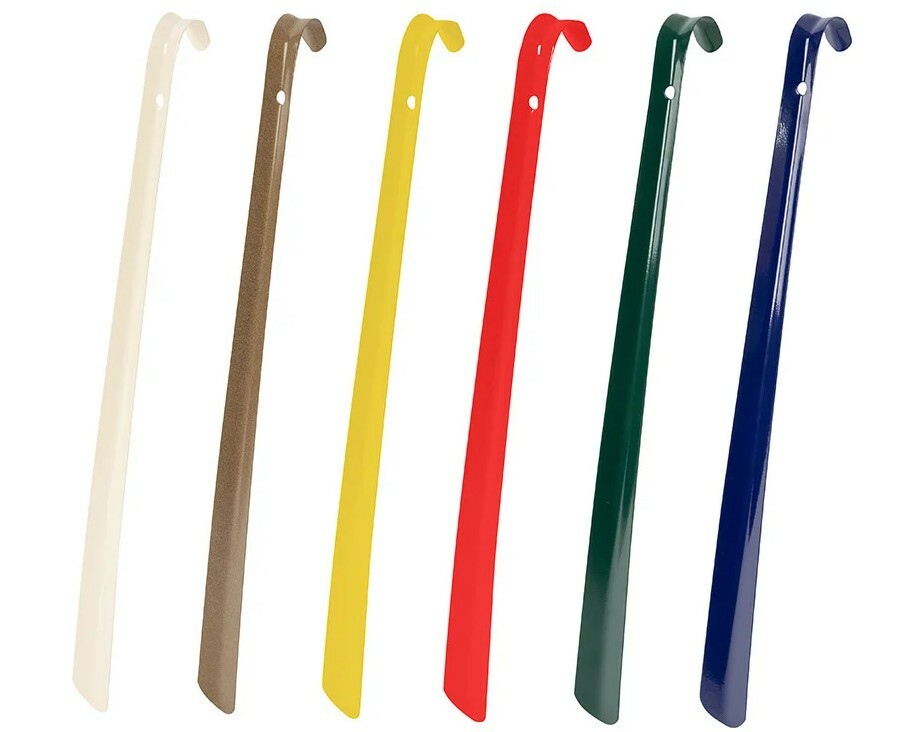 Рожок для обуви металл 54см разные цвета Арт-0142 Рожок для обуви металл 54см разные цвета Арт-0142