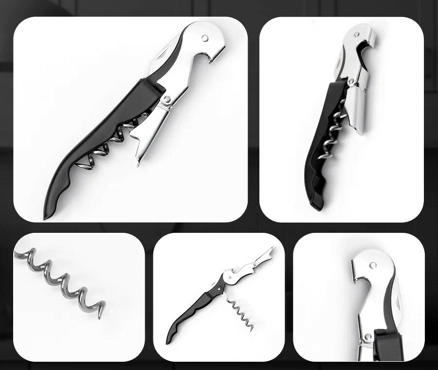 Открывашка-штопор универсальный 5в1 Арт-7772