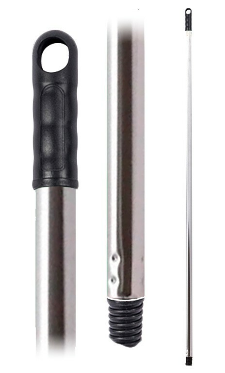 Черенок для швабры хромированный 130см Арт-1351 Черенок для швабры хромированный 130см Арт-1351