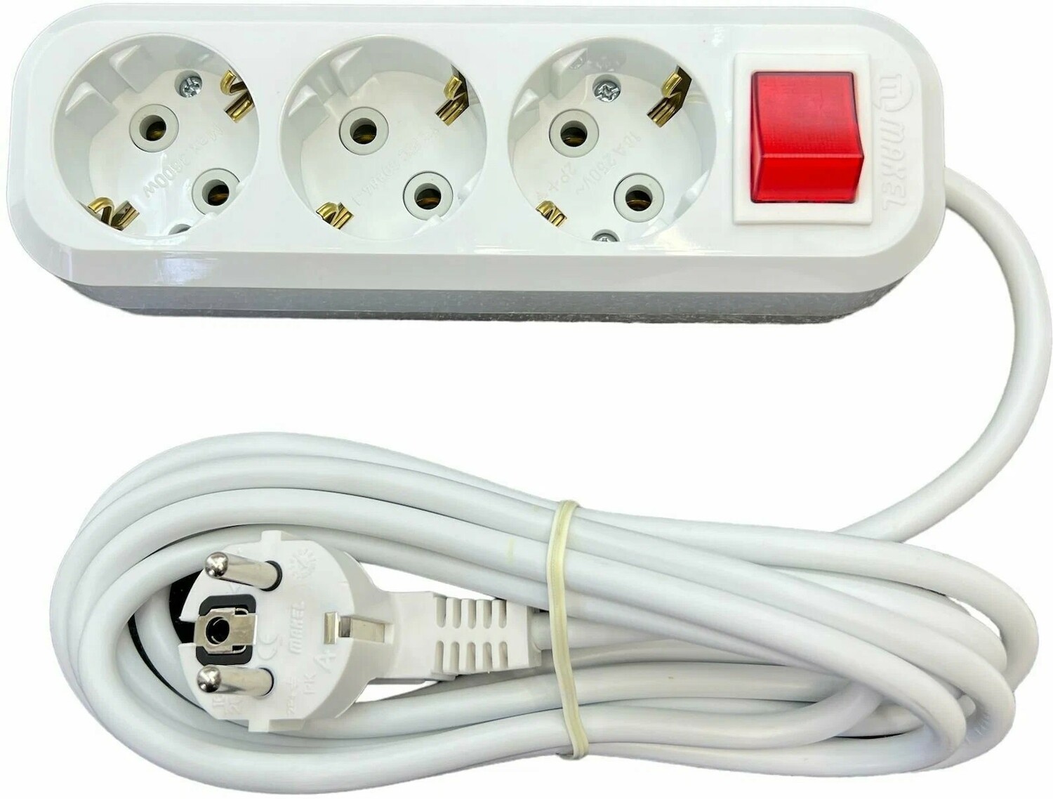 Удлинитель сетевой с заземлением и выключателем 10А/3м Арт-45138 Удлинитель сетевой с заземлением и выключателем 10А/3м Арт-45138