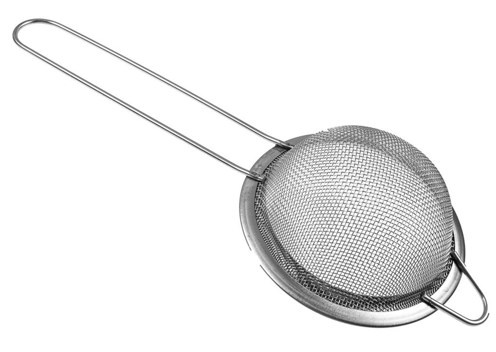 Сито нержавейка с металлической  ручкой 6.5 см Арт-0210