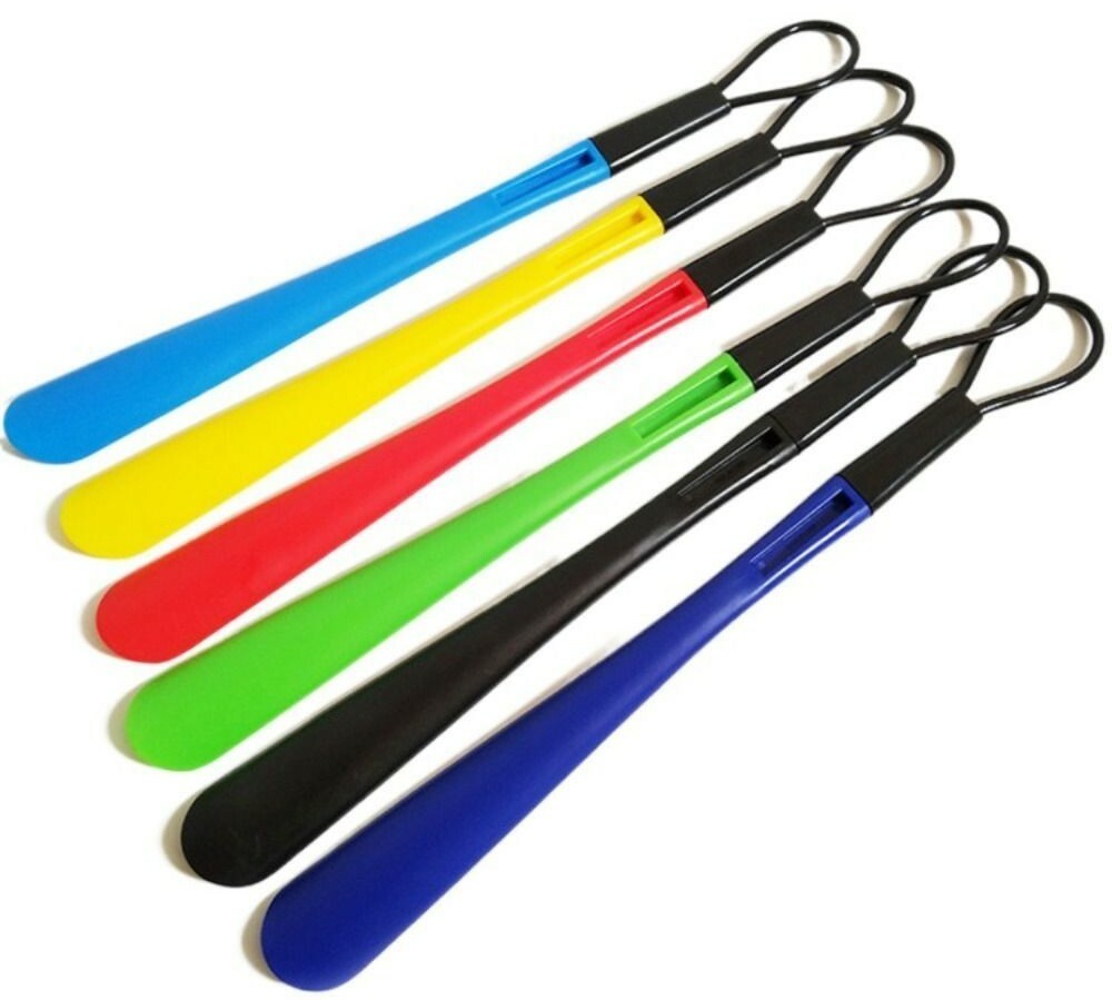 Рожок для обуви с петлей пластик 30см Арт-0165 Рожок для обуви с петлей пластик 30см Арт-0165